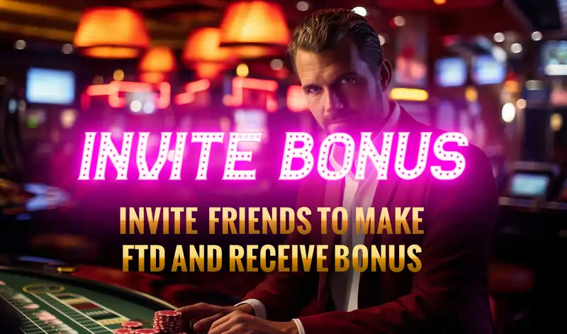 invite your friends and get bonus up to 300
