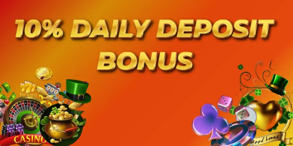 lucky99-10% daily deposit bonus