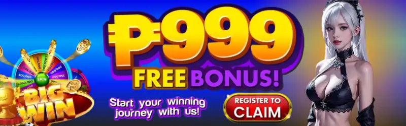 999 free bonus- register to claim now