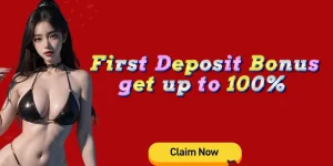 First Deposit Get 100% bonus