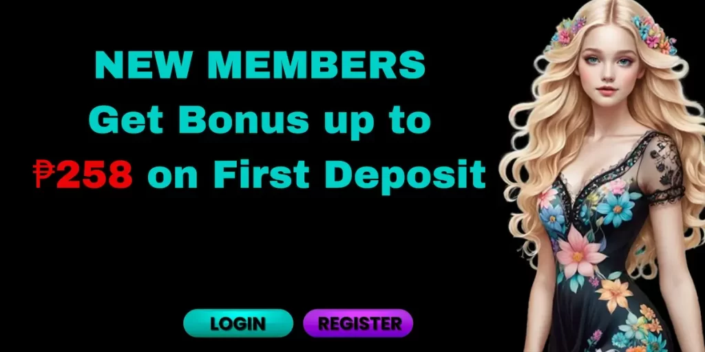 new members get P258 on first Deposit-1