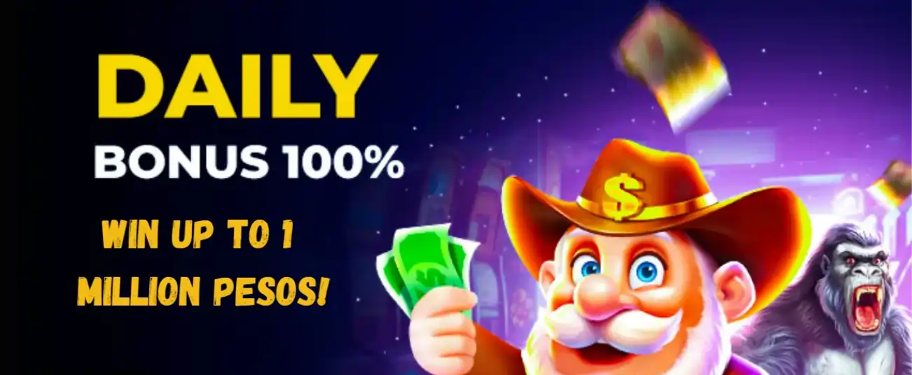 DAILY BONUS 100% 